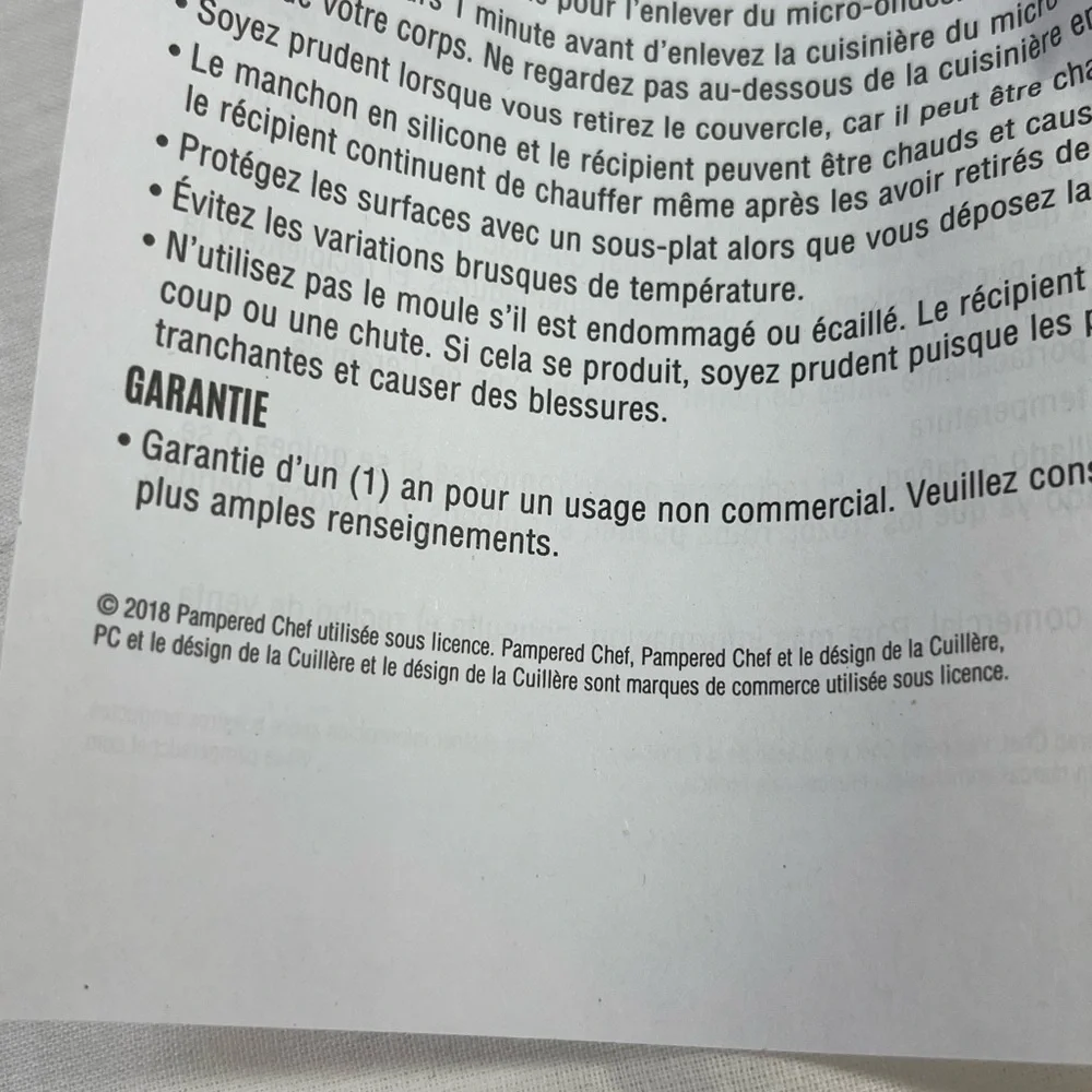 Pampered Chef questions below